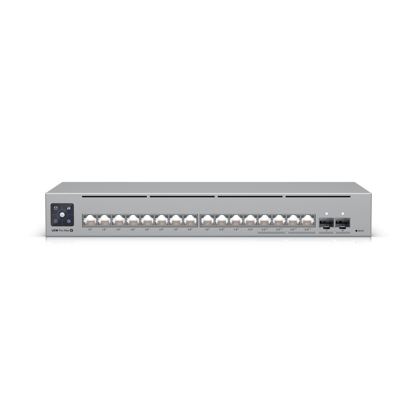 UniFi Switch Pro Max 16 PoE, 180W PoE Budget