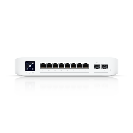 UniFi Switch Enterprise 8 PoE, 120W PoE budget