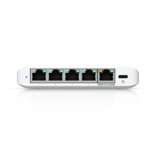 UniFi Switch Flex Mini 2.5G - 5 poort, No PoE budget